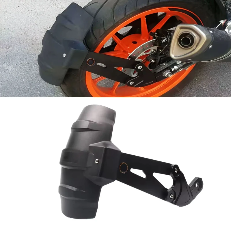 

Rear Mudguard Wheel Hugger Cover Fender For 390duke duke 390 Motorcycle Rear Fender Mudguard Wheel Hugger Splash Guard bracket