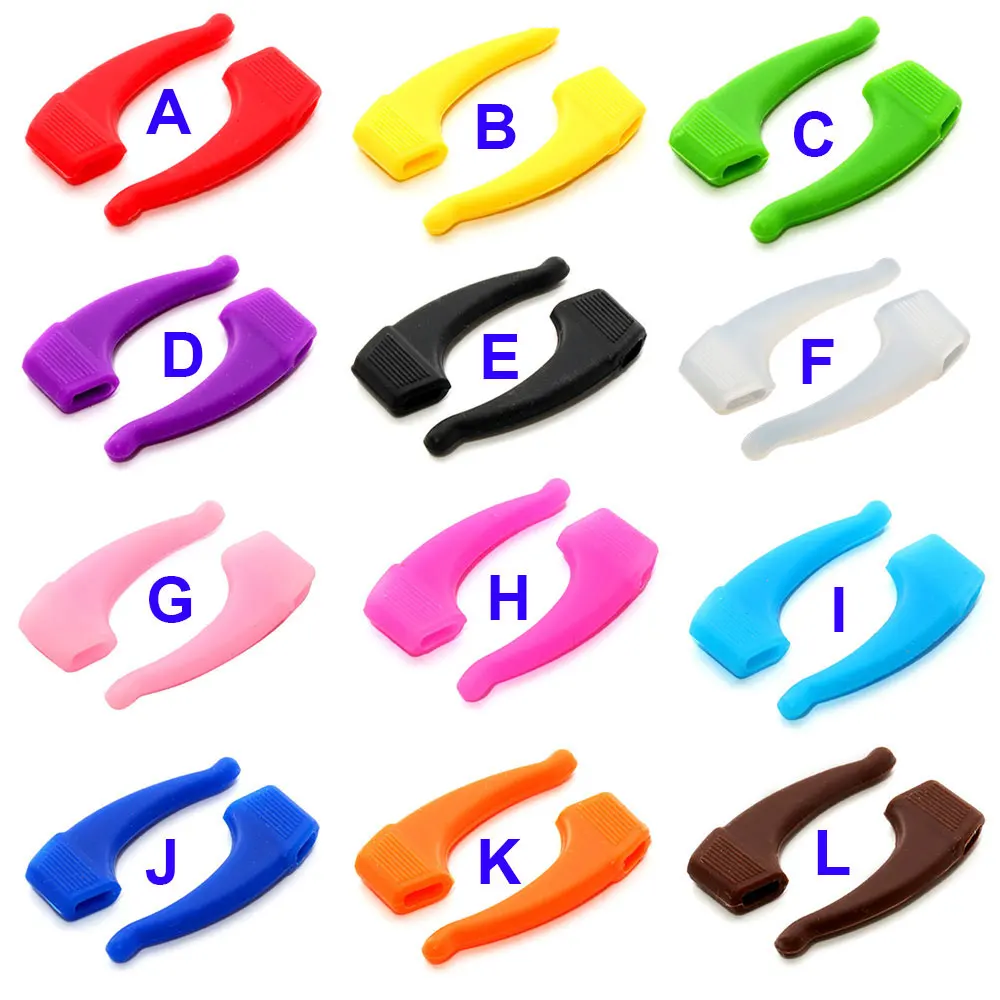 Doing Exercise Anti Slip Ear Hook Eyewear Accessories Eye Glasses Silicone Grip Temple Tip Holder Spectacle Eyeglasses Grip - Image 3