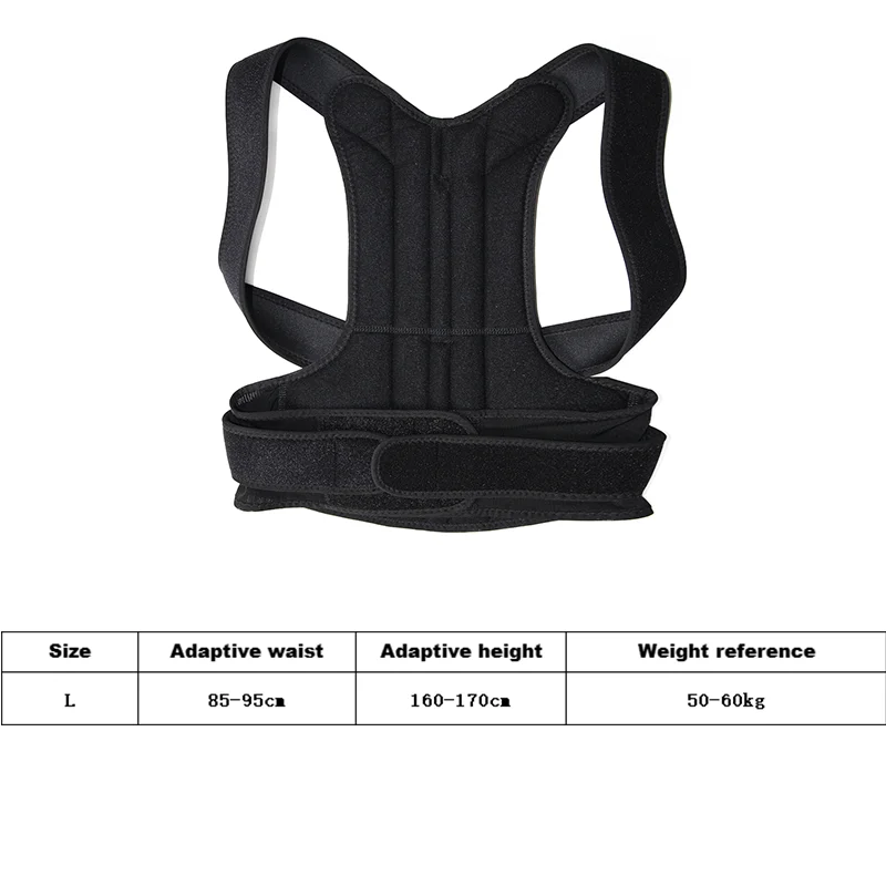 Back Posture Brace Clavicle Support Stop Slouching and Hunching Adjustable Back Trainer Unisex