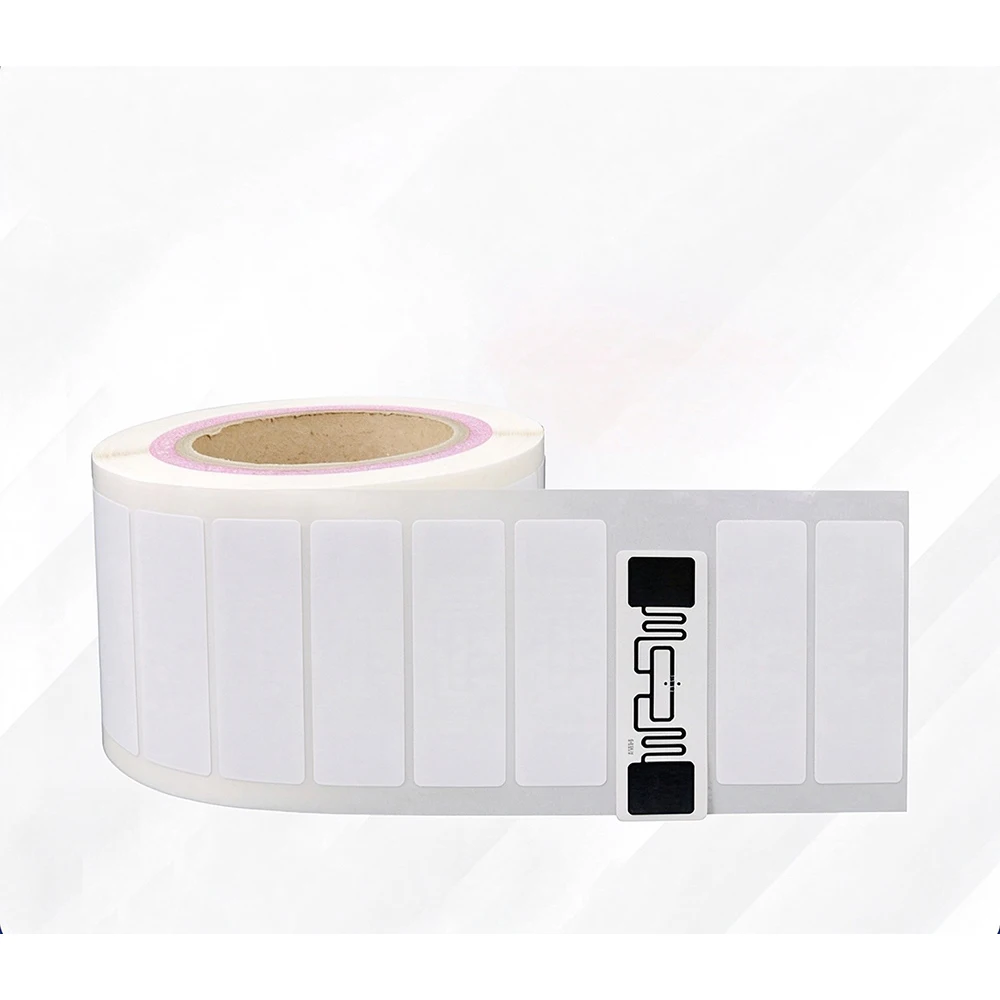 10Pcs/Lot UHF RFID 9662 Sticker RFID Tags Sticker 860-960MHz Long Range U8/U9 Lable Adhesive for Sports Timing Race Vehicle