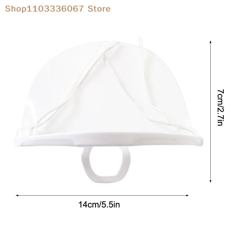 【HL】20PCS Clear Plastic Catering Mask Hotel Beauty Chef Waiter Protective Mask Reusable Visible Splash Proof Mask