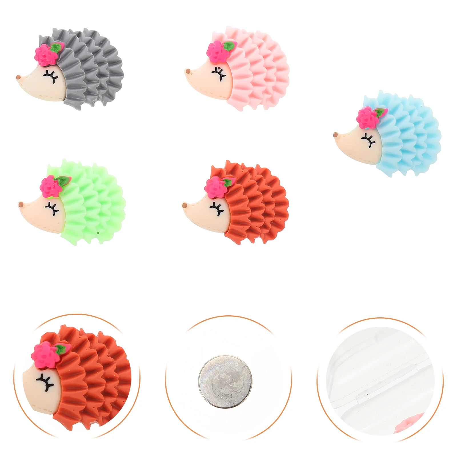 5 Pcs Magnetic Embroidered Needle Aspirator Magnets Minder 300X250X100CM Holder for Cross Stitch