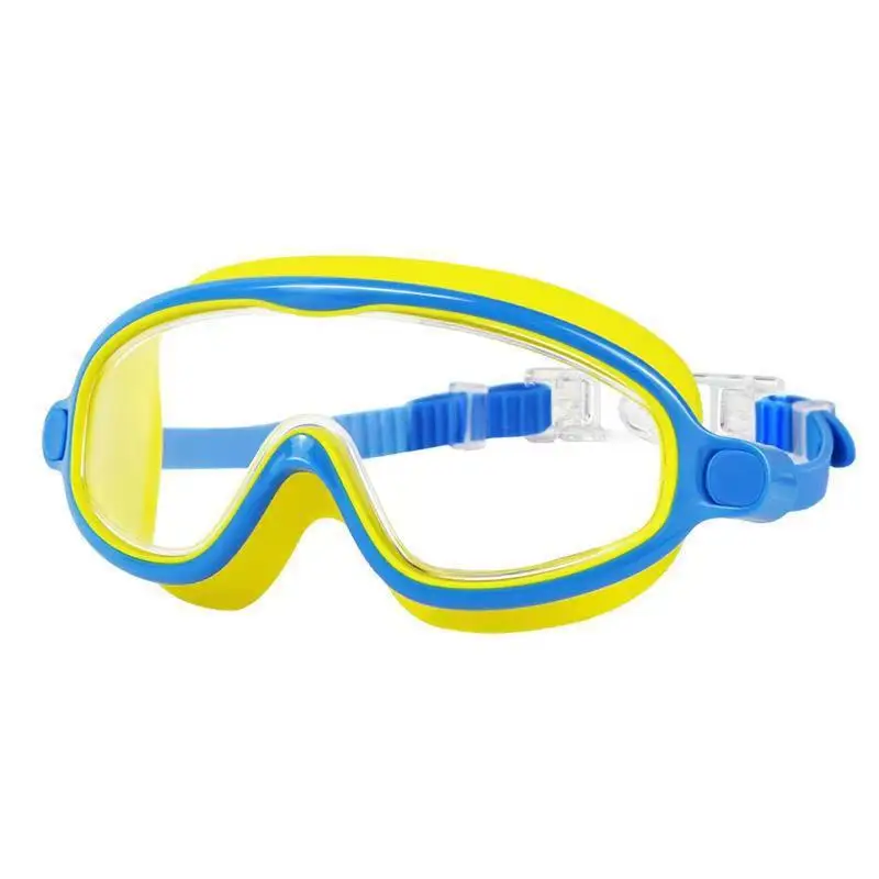 New Children'S Large Frame HD Swimming Goggles Children Waterproof Anti-Fog Professional Learning Training Swimming Goggles