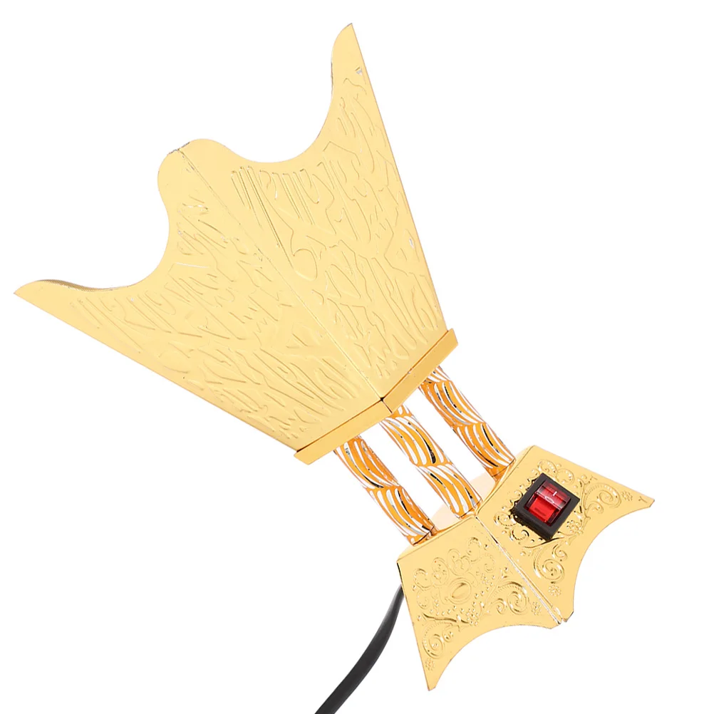 

Electric Incense Burner Metal Plug-In Aroma Therapy Burner For Home Decor Retro Censer Holder Vintage Table Ornament