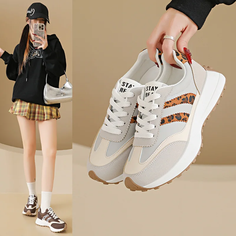 

Women's Korean Dad Shoes 2026 Sports Running Casual Thick Sole Height Increasing Increase Comfortable Breathable Sneakers