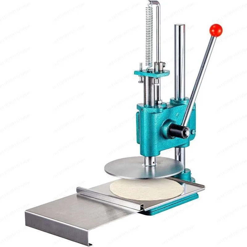 

Pizza Dough Press Machine for Commercial Use Stainless Steel Base Patty Flattening Maker for Restaurant Kitchen