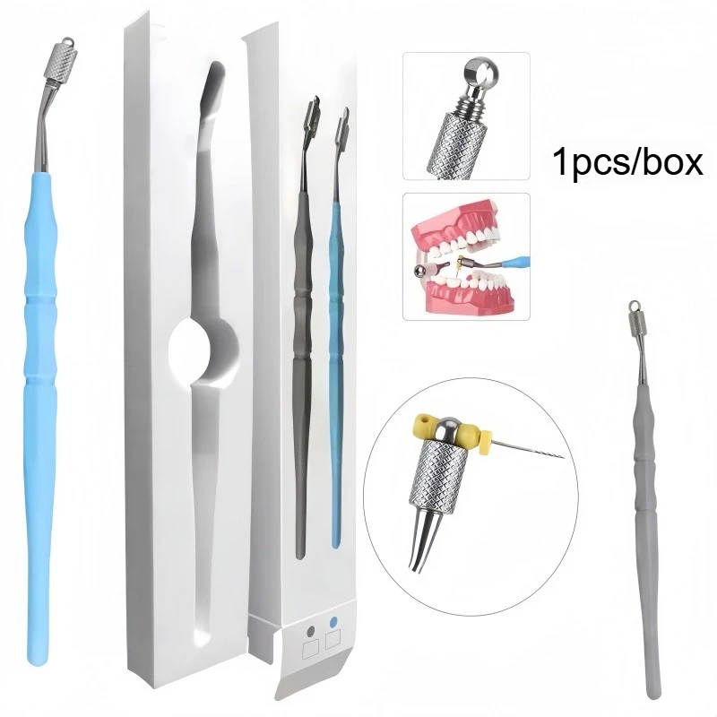 

1pcs Dental Root Canal File Gripper Autoclavable Endodontic Treatment Root Canal File Clamping Handle Root Canal Treatment Tool