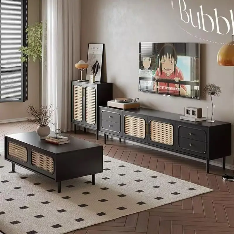 

Деревянный сервант в современном стиле, хит продаж, комнатный дисплей для хранения вещей для гостиной, ТВ-шкаф, натуральный дизайн для спальни