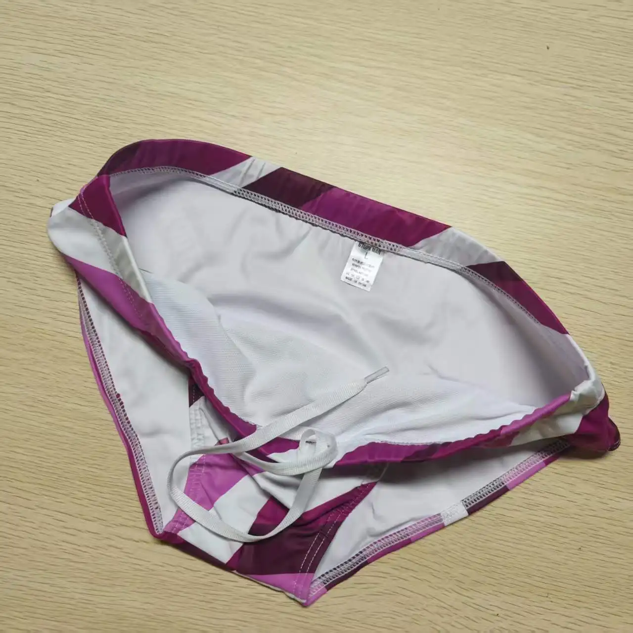 2026Real shot original camera cross-border men's training quick-drying solid color swimming trunks low-rise hot spring  YK01YK02