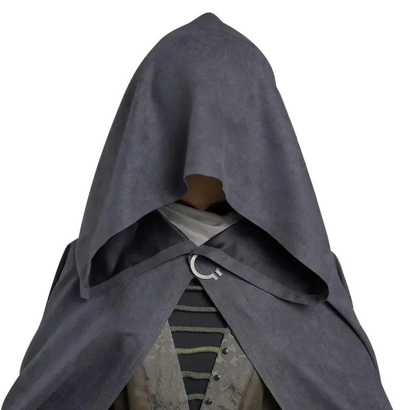 ميلينا المرأة عباءة فستان تمويه تأثيري حلي لعبة ER فانتازيا لعب الأدوار وشاح حزام ملابس هالوين كرنفال البدلة القماش #3