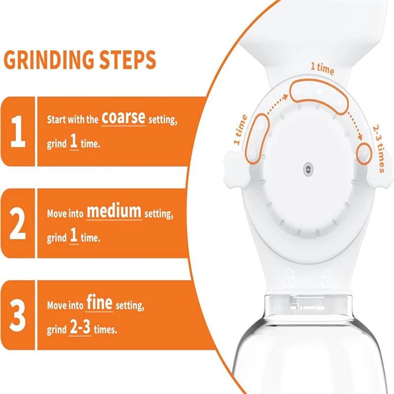 

B90B-For Kitchenaid Stand Mixer Flour Mill Attachment, 8 Level Grain Grinder For Wheat,Corn Oats,Coffee Bean