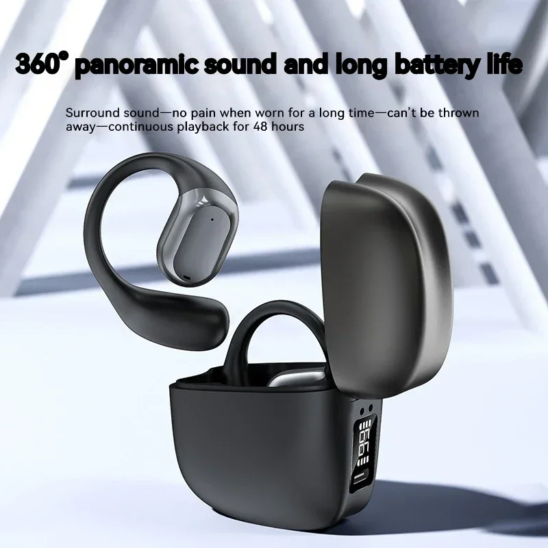 Wireless Bluetooth Headphones OWS Open Headset Air Conduction Ear Hook Earphones Handsfree Noise Canceling Audifonos Sports image 3