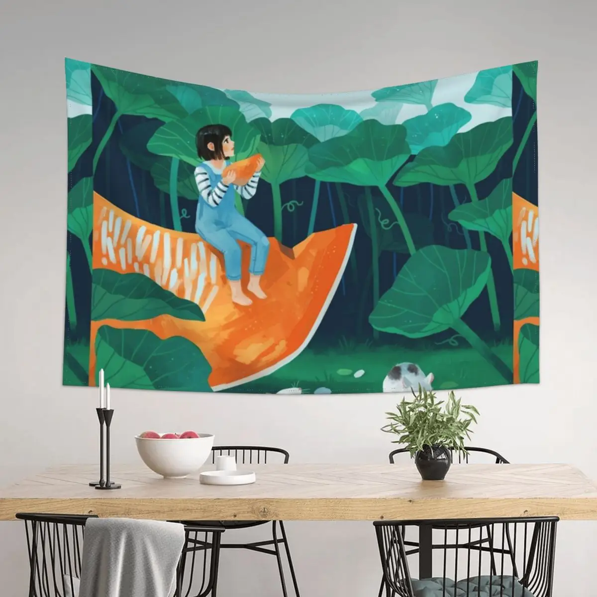 

Pumpkin harvest Tapestry Room Decoration Aesthetic Decorations For Room Bedroom Decorations Wallpapers Home Decor Tapestry