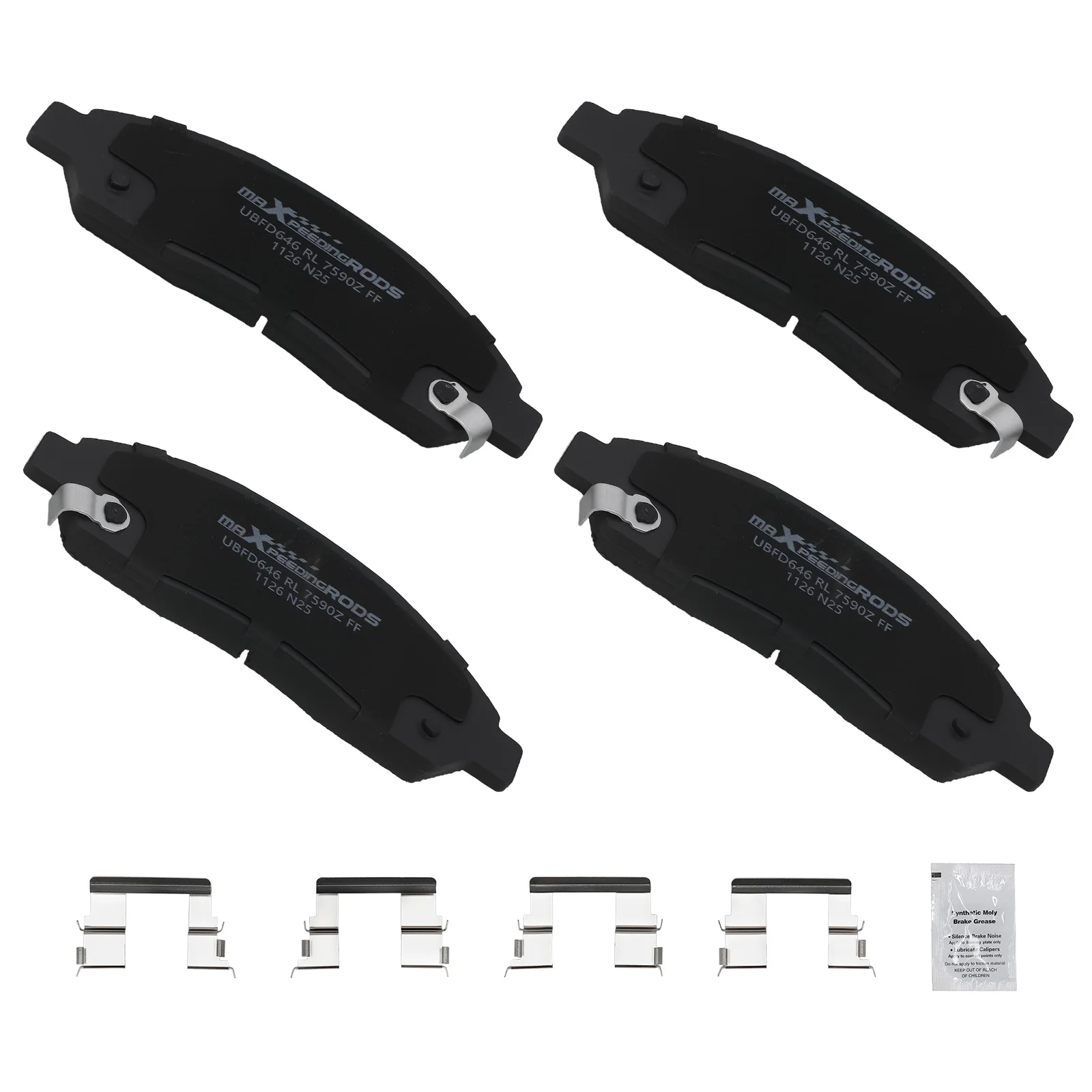 

Front L&R Ceramic Brake Pads Kit for Isuzu i-280 i-350 2006/i-290 i-370 2007-08