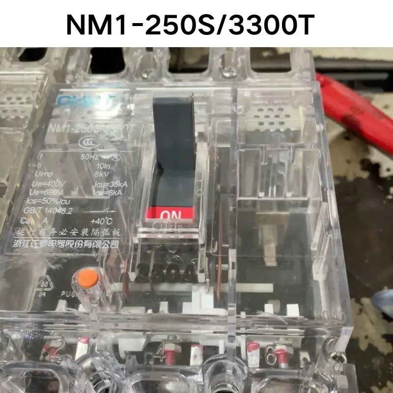 Second hand test OK  NM1-250S/3300T  Molded case circuit breaker