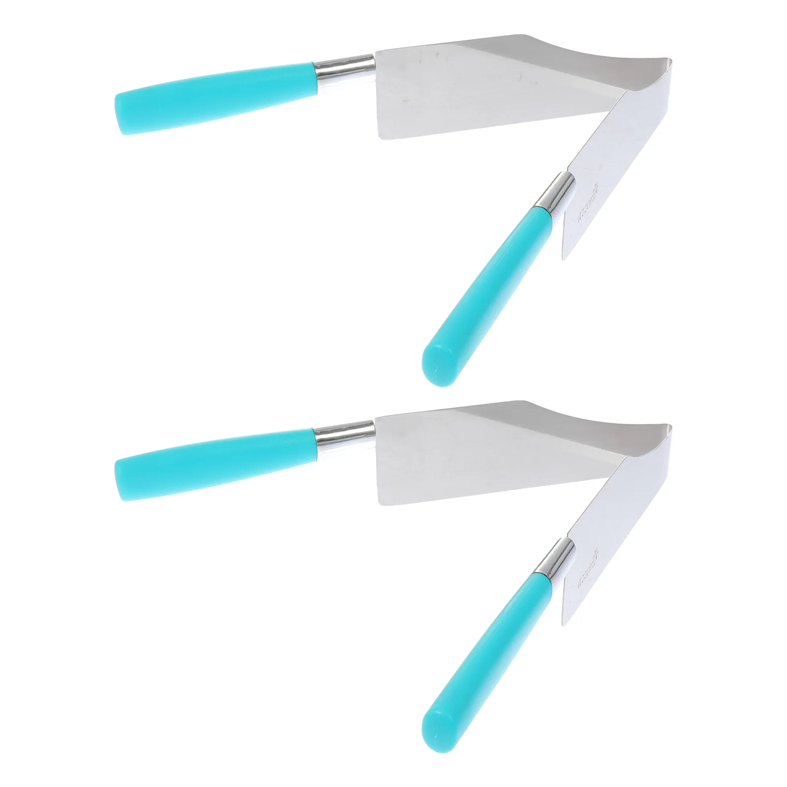 

2 Pcs Cake Cut Cutting Tool Tong Food Dessert Clamp Kitchen Supply Serving Knife