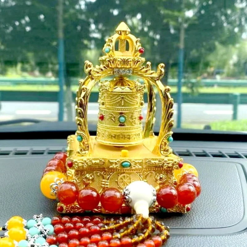 

Solar Powered Car Decor Auto Rotating Dashboard Ornament Creative Vehicle Accessory