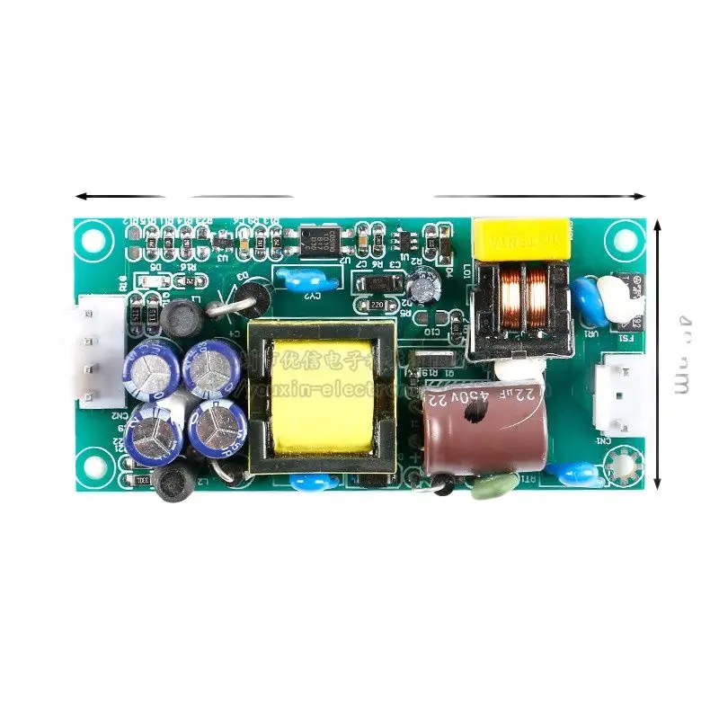 24V600mA \ 5V600mA Dual Output Isolation Switch Modul Suplai Daya Bare Board dengan Fungsi Perlindungan Penuh