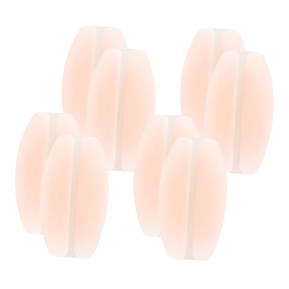 

8Pcs Non Shoulder Pads Transparent Invisible Bra Strap Holders Silicone Cushions Silicone Bra Strap Pads Supports