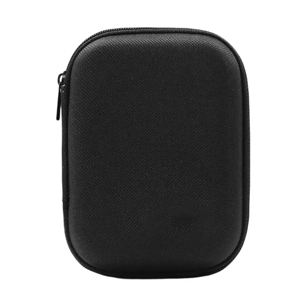 Impact Resistant Earphone Carrying Case Wear-resistant Organization Compact Mobile Phone Charger Earbud Carrying Case