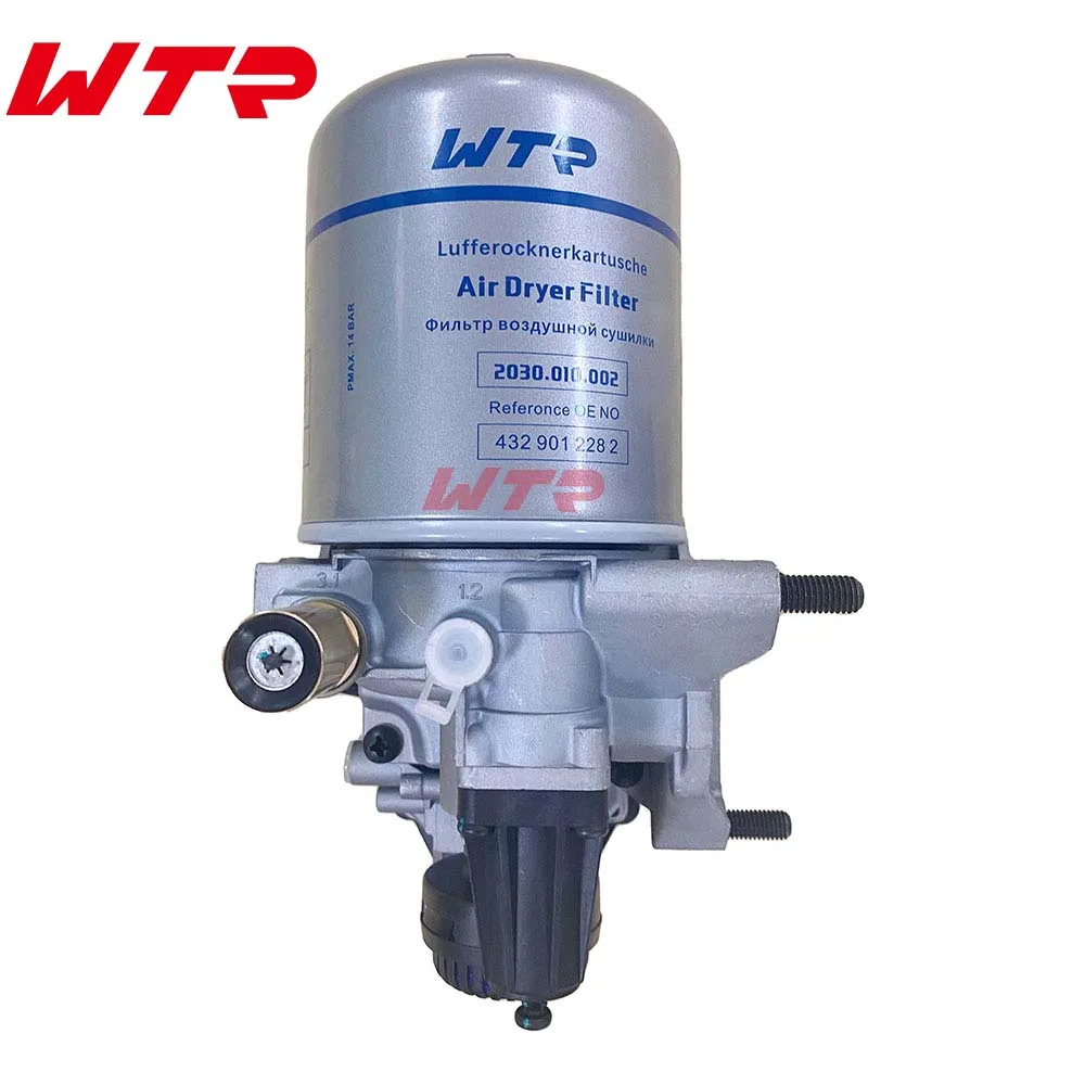 

Truck Air Dryer Electronic Air Processing Unit (EAPU) 9325100090 For R/P/G/S Series - OE Number Precision 1474663 1535829