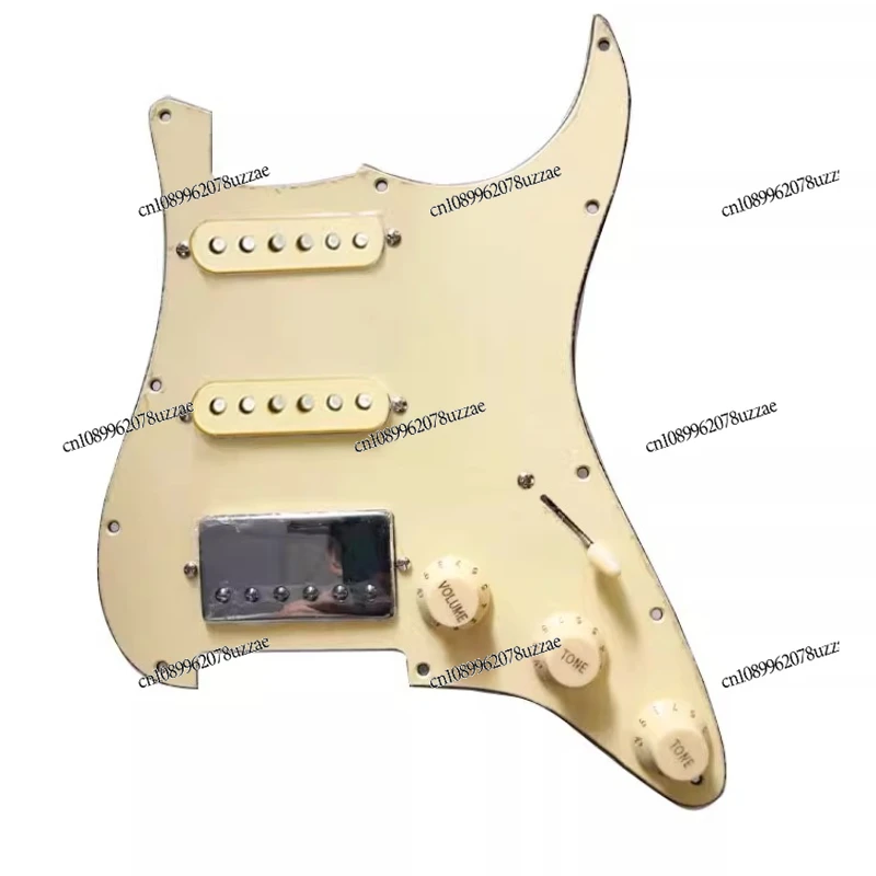 

Звукосниматель для электрогитары в сборе, одинарный одинарный двойной высококачественный защитный блок в сборе