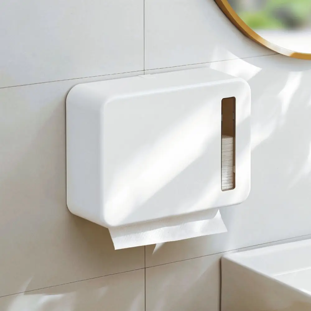 Modern Wall Mounted Hand Tissue Dispenser Punch Free Paper Holder For LEYIX Bathroom Hotel Restaurant Commercial Accessory