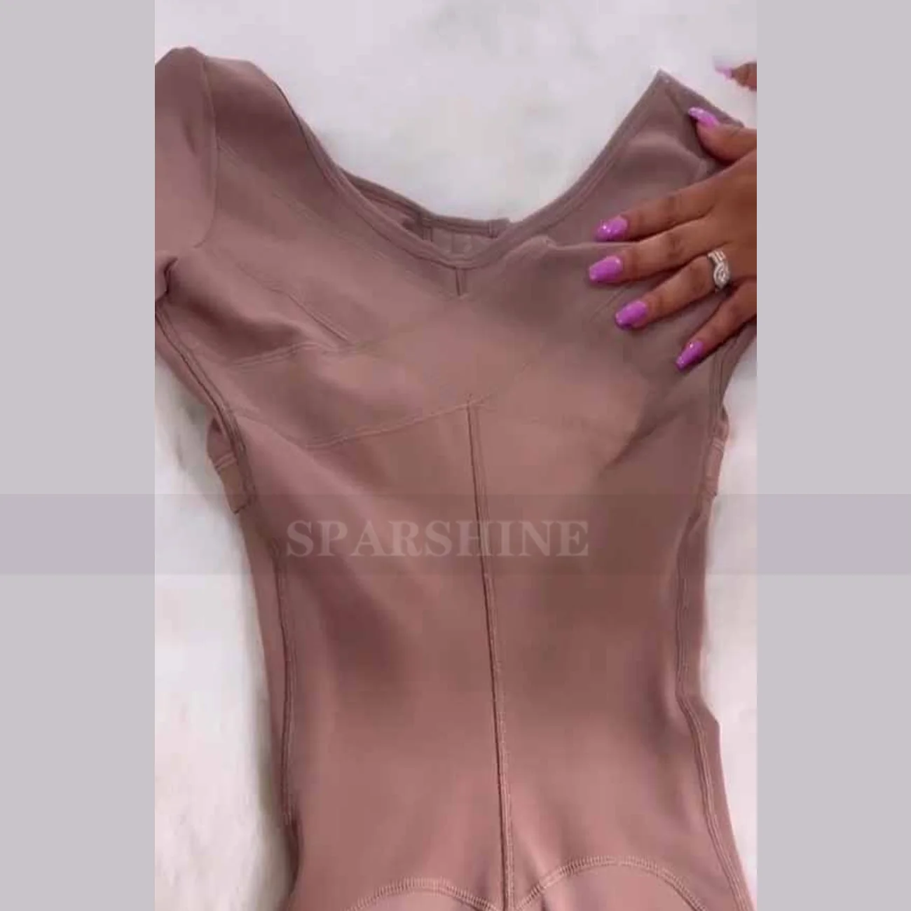 Fajas Colombianas High Compression Buckled Chest Sleeves Jumpsuit Women Slimming Body Shapewear Abdominal Tightening Butt Lifter