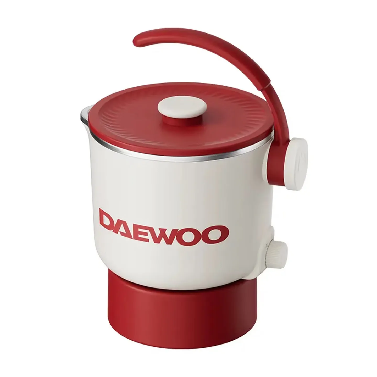 Daewoo S32 Foldable Electric Kettle Multifunctional Electric Cooker 800ml 2 Heat Settings Food Grade 316 Stainless Steel