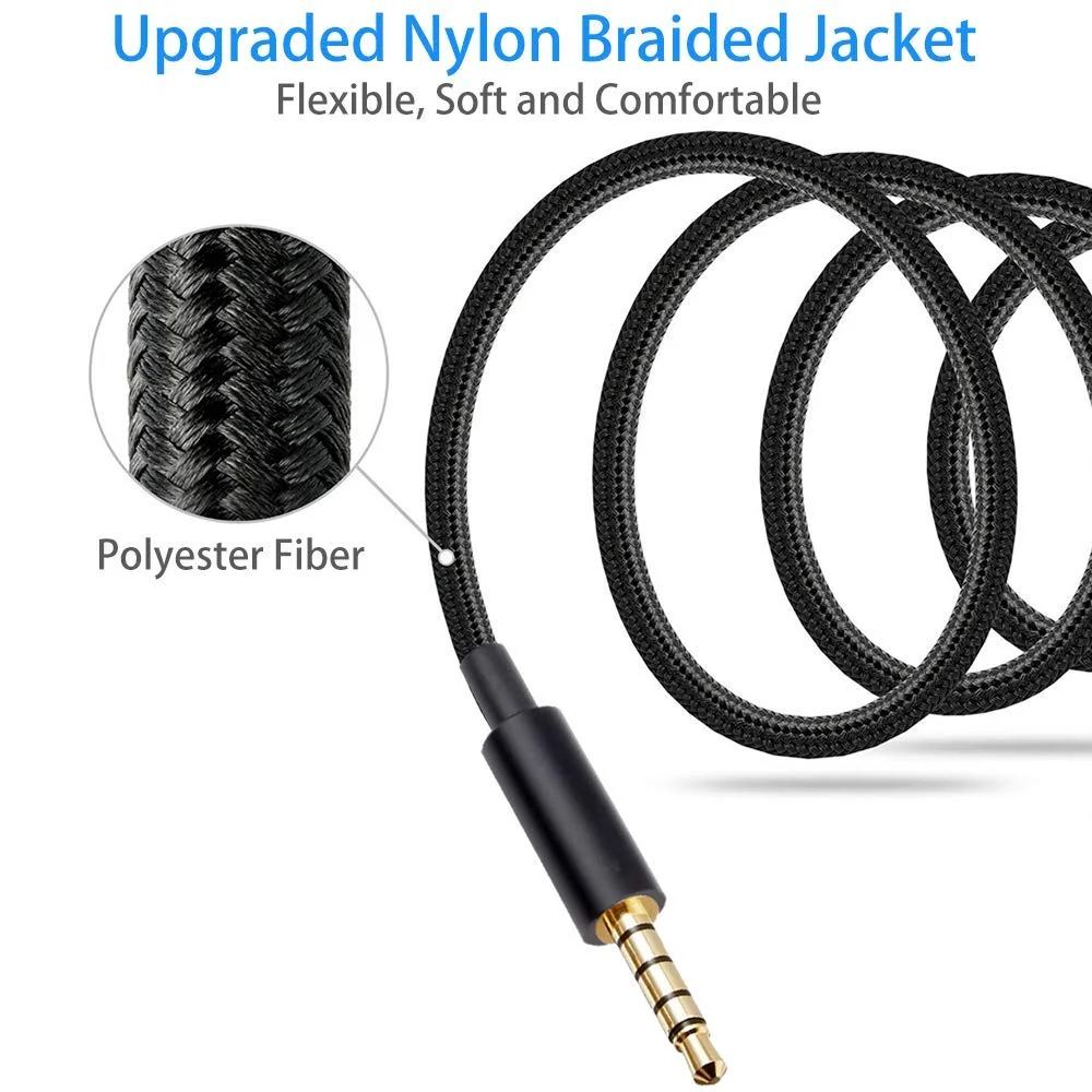 3.5 مللي متر إلى USB Talkback دردشة الصوت كابل مساعد الحبل مضمنة كتم الصوت التحكم ل Astro A10 A40 TR A40TR Logitech A10 Xbox One PS4