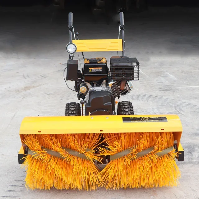 high quality sweeper snow 13hp sweepersnow clearing snow multifunction sweeper snow street sweeper snowblower