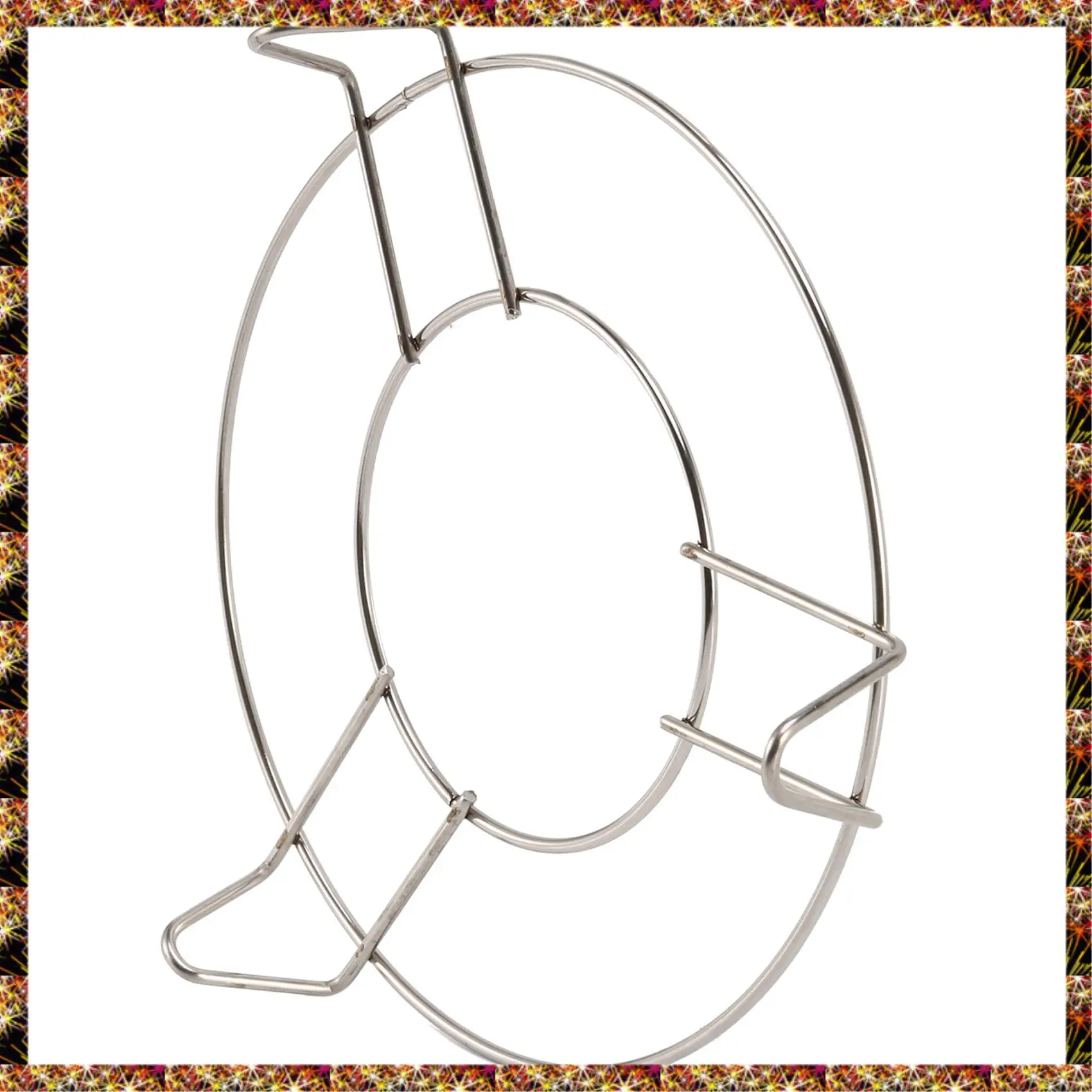 BTCL Stainless Steel Round Steamer Steam Rack Kitchen Cooking 6 Inch Dia