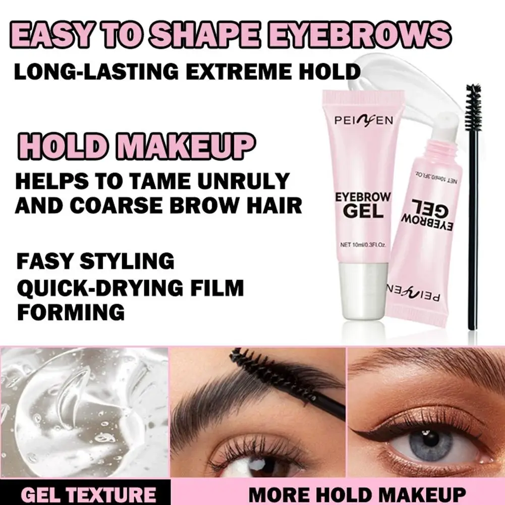 เจลแต่งทรงคิ้ว 3 มิติ ติดทนนาน กันน้ำ แห้งเร็ว กันเหงื่อ ให้ความโปร่งใส แต่งหน้าได้ทุกวัน