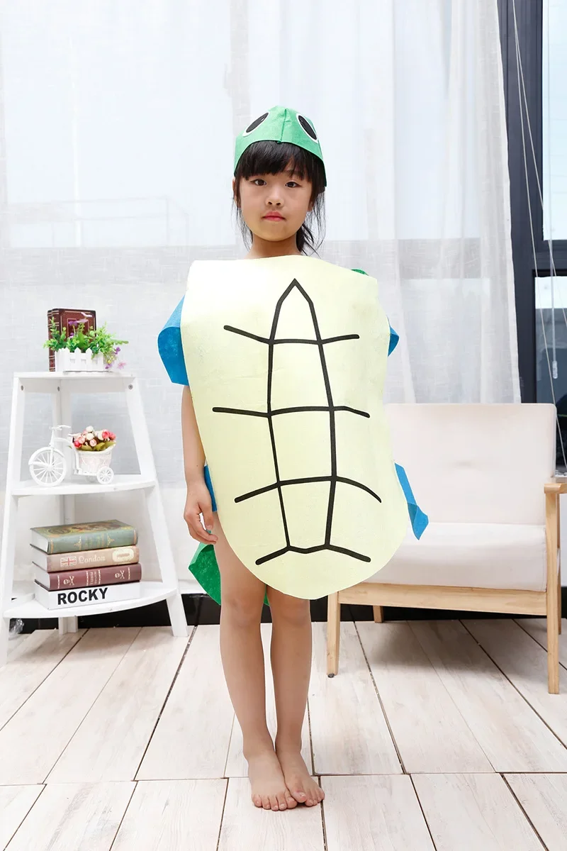 Adult Children Kids Halloween Party Children\'s Day Cartoon Fruit Vegetable Costume Cosplay Clothes Pumpkin Banana Tree Purim