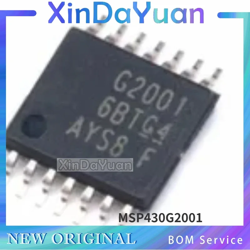 10 pcs MSP430G2001 MSP430G2001IPW14R  G2001 Microcontroller Chip