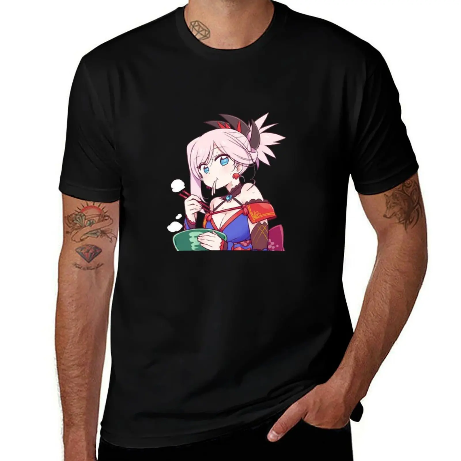 miyamoto musashi T-Shirt Basic Simple Design Short Sleeve Shirt T-Shirt