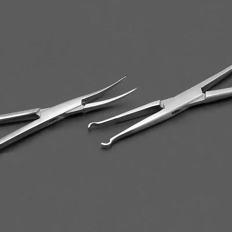 Urethral spermatic สายไฟ fine แยกคีมสารสกัดจากตะขอ spermatic สาย skin fixation คีม fallopian หลอด fixation forcep