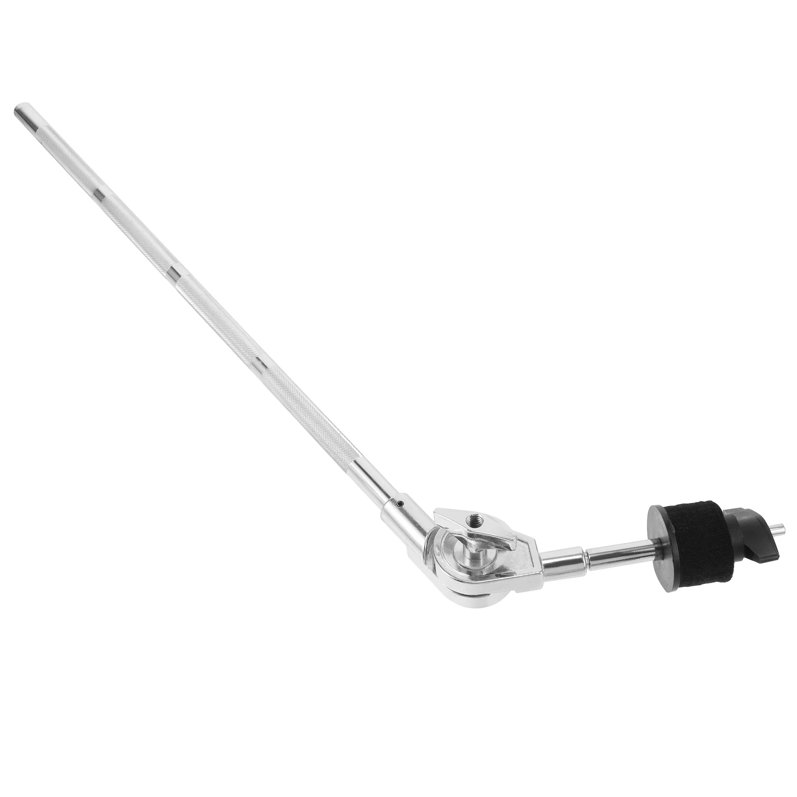 

Water Cymbal Stand Arm Extension Accessories Drum Cowbell Holder Boom for Silver Attachment
