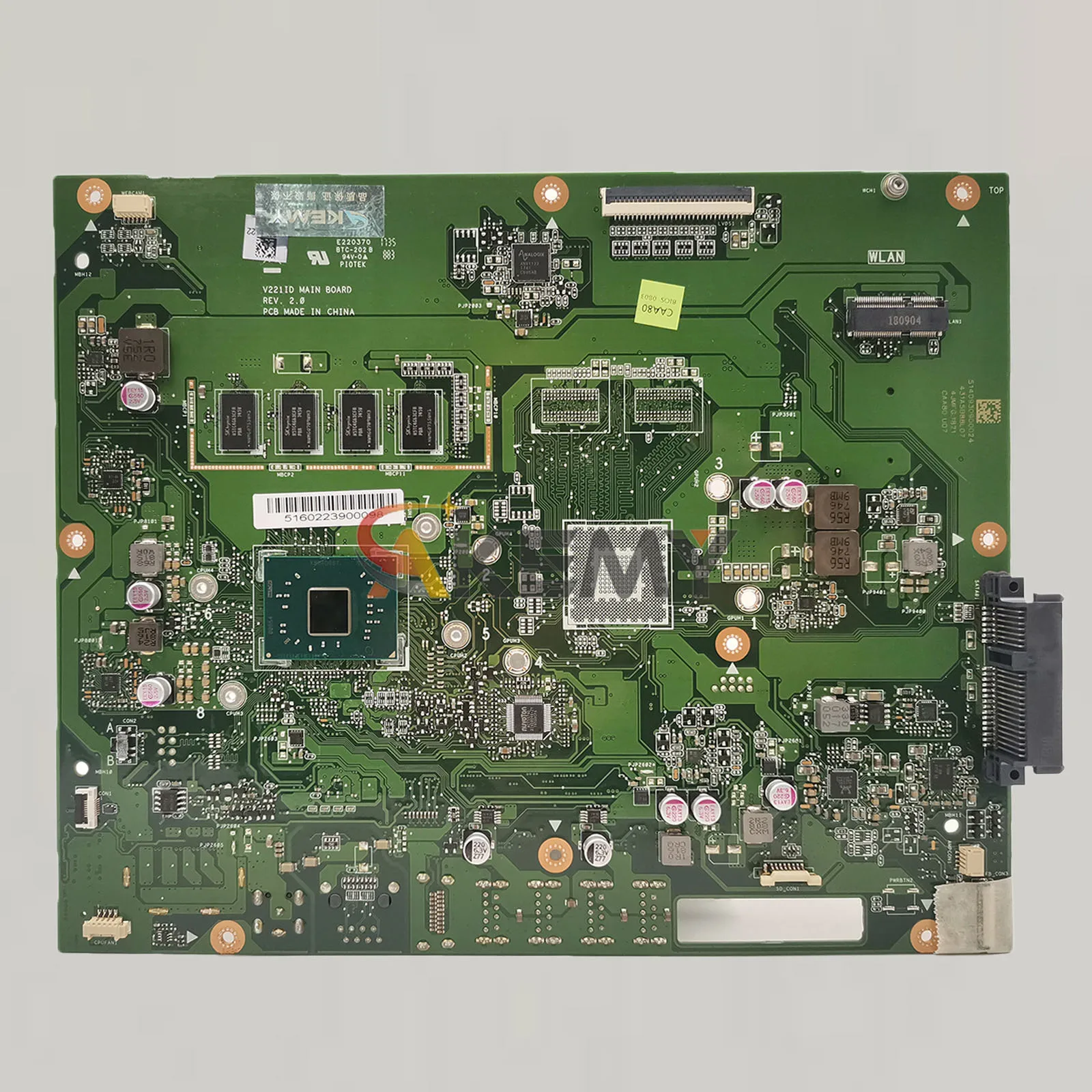 V221ID Motherboard For ASUS Vivo AiO V221ID V221IA V221I V221IC Mainboard With Celeron CPU 100% tests OK fast shipping stk