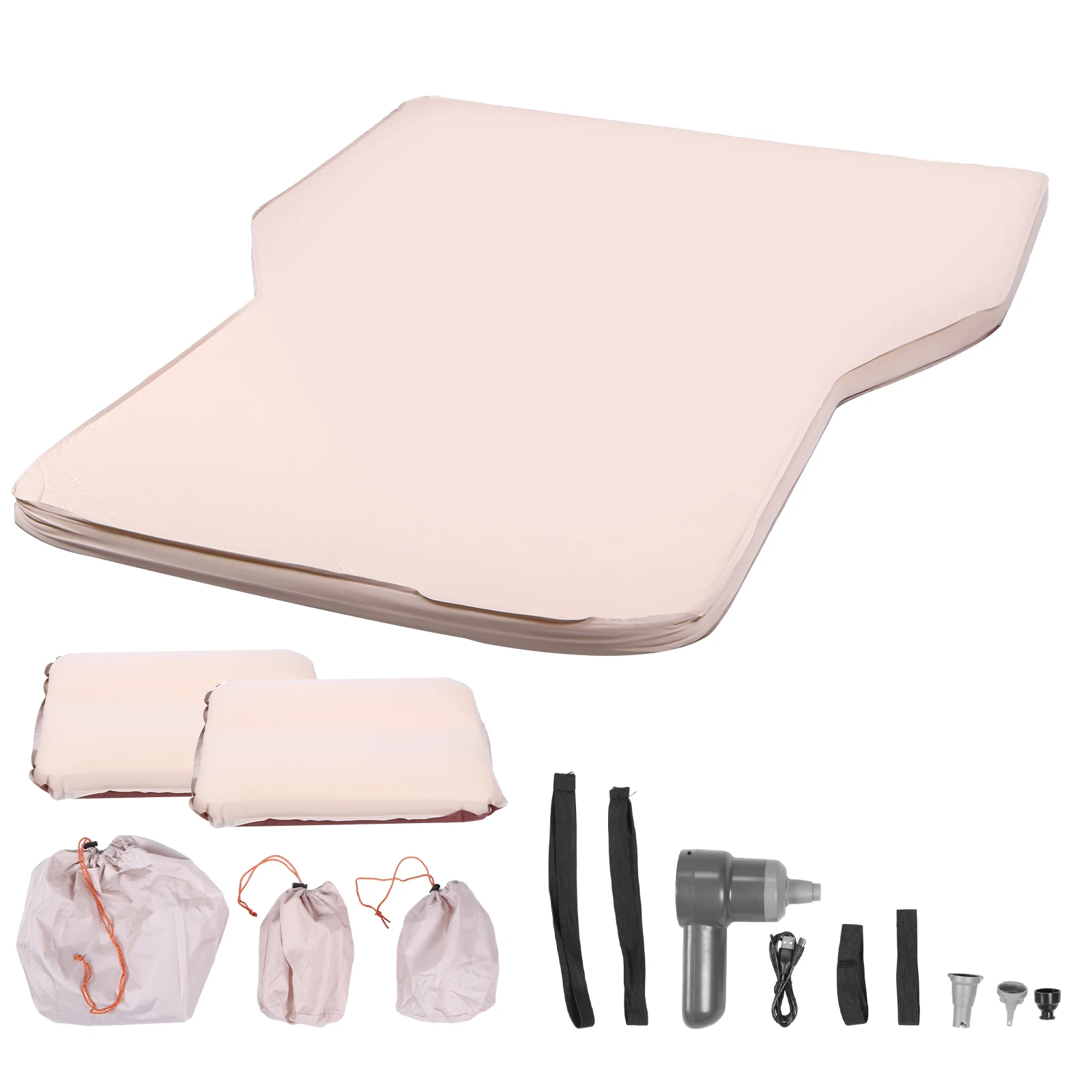 

Надувной матрас для кемпинга толщиной 2,36 дюйма с подушкой, легко надувается и снимается с воздуха, для походов, пеших прогулок и путешествий