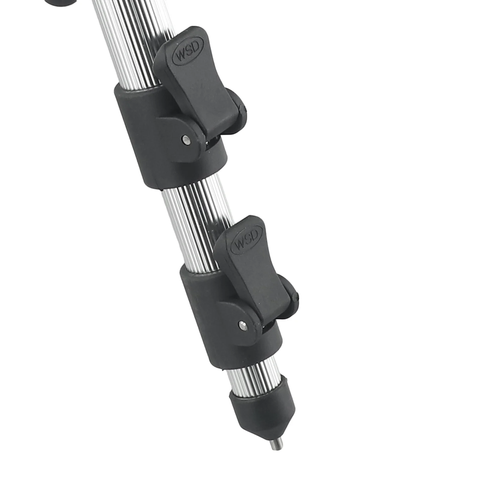 

Lightweight Fishing Tripod Holder Retractable Aluminum for 7 Fishing Rods with Adjustable Length and Stability Features