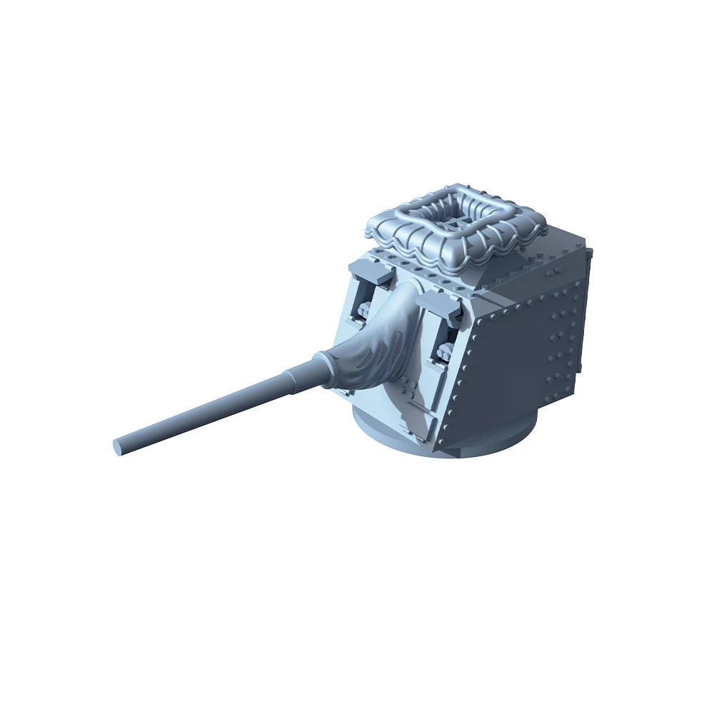 Yao\'s Studio LYCG700330 1/700 Model Upgrade Parts German Z-25 Destroyer Naval Gun Kit