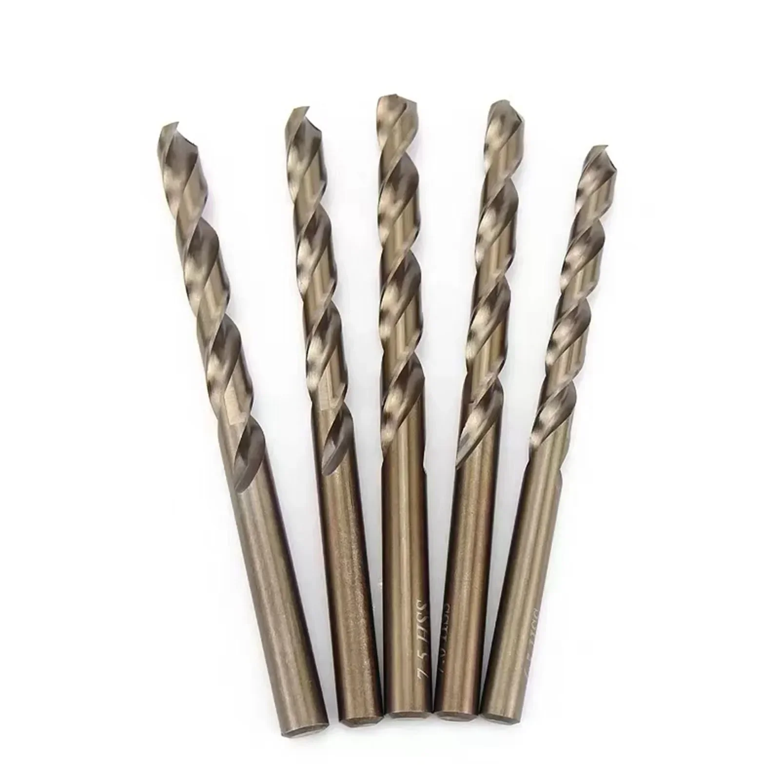 1/10Pcs 1/2/3/4/5/6/7/8/9/10/11/12/13mm 6542 HSS Twist Drill Bits Set CNC Cutting Tools Aluminum Iron Copper Punch Holes