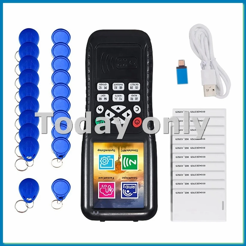 

Устройство чтения копировальных устройств NFC RFID-карт, устройство чтения смарт-карт NFC, копир RFID, английская версия ICopy X100 NFC ID IC Reader-A25R