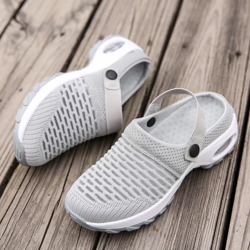 YISHEN Women Shoes Casual Shoes Height Increase Cushion Sandals Non-slip Platform Sandal For Women Mesh Outdoor Walking Slipper