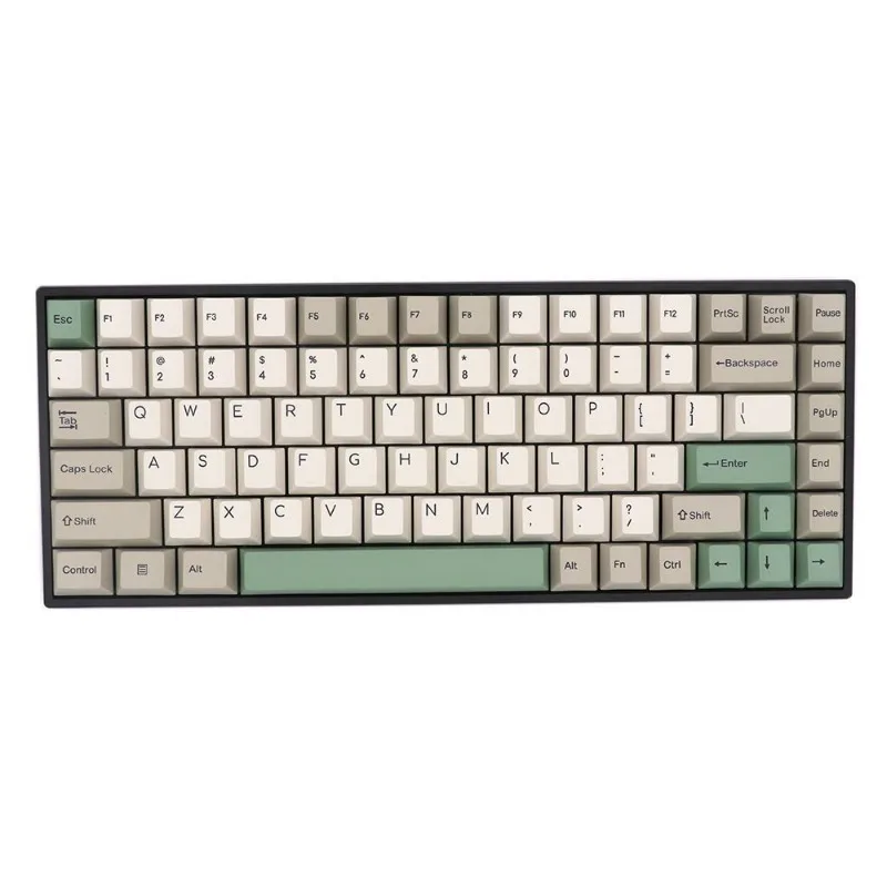 Gmk9009 hangul keycaps estilo retro personalizado pbt corante-sub russo japonês tailandês coreano cereja keycaps para teclado mecânico de jogos