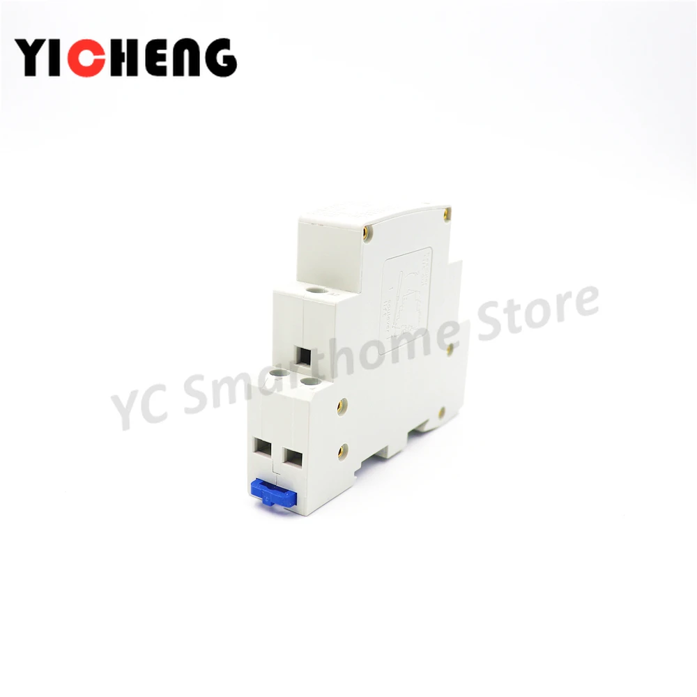 Chint-contactor de CA pequeño NCH8 para el hogar, monofásico de 220V/24V, tipo de riel 20A/25A, 1 unidad