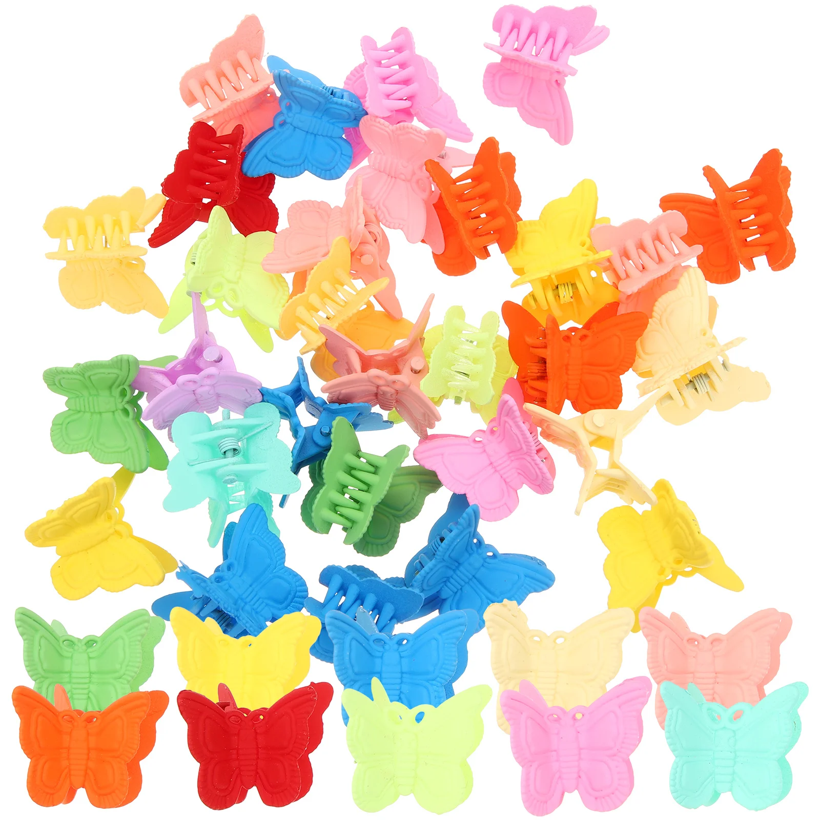 30 قطعة مشابك شعر للفتيات والنساء مشابك مخلب الفراشات متينة وسهلة الاستخدام لمشابك الشعر للارتداء اليومي