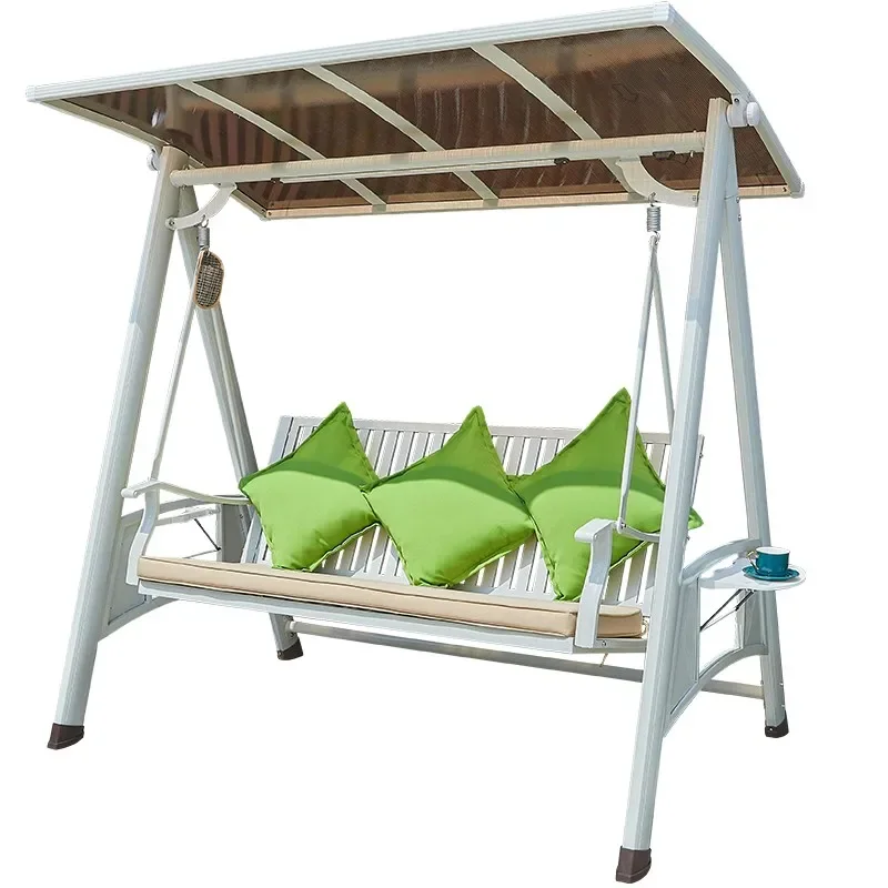 

Sunscreen waterproof garden rocking chair swing outdoor solar swing