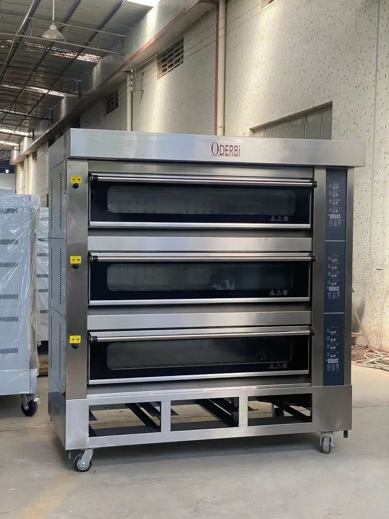 High-Efficiency Commercial Pizza Ovens                        Electric Multi-Layer Baking for Bread Pastries Nut Corn Fruit